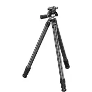 Leofoto SA-363CX+MH-50X Arca Clamp Outdoors Tripod with Dynamic Ball Head Set