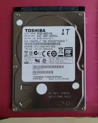 在飛比找露天拍賣優惠-筆電碟2.5"吋拆機良品 TOSHIBA 1TB 1000g