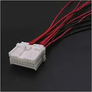DAHUOKUP 5 Set 16 Hole MG653019 MG643016 1123371-1 1123350-1 7283-5995 Assembly Auto Wire Harness Connector Mirror Socket(Gray2)