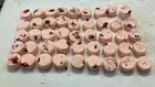 Bath Bomb Rosebud, Moisturizing Spa Pack of 6 - Fizzy Fragrant Bath Bomb