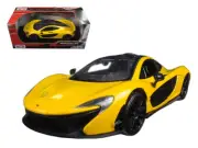 Motormax 79325Y McLaren P1 Yellow 1/24 Diecast Model Car