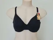 Berlei Ladies Soft Touch Underwire Bra size 14B Colour Black