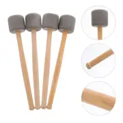 4PCS Creative Timpani Sticks Felt Drum Mallets Marching Tenor Drum Mallets