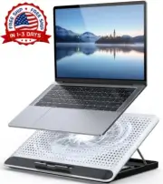 Soporte para laptop con ventilador base para laptop comoda altura ajustable New