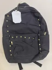 Pottery Barn Teen Emily & Meritt Black & Studs XL Backpack New