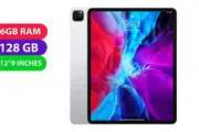 Apple iPad Pro 12.9" 4th Gen Wifi (128GB, Silver) - Refurbished (Excellent)