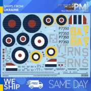 Kits World KW132102 1/32 Decal Spitfire MkIIa P7350 Royal Air Force