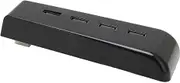 USB Hub for PS5, 4 USB 2.0 Extenders Connect Mouse, USB Drive, Controller Charger HD Camera, Fast Transfer Speed Suitable for PS5 Digital and Ultra HD Consoles