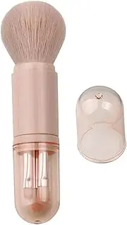WRITWAA Mini Makeup Brush Set Portable Travel Brush Set Retractable Eyeliner Skincare Applicator for Women