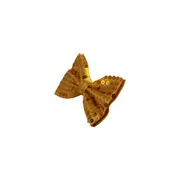 Mens Yellow Sequin Patterned Bow Tie
