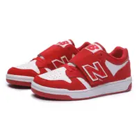 在飛比找蝦皮商城優惠-NEW BALANCE 童鞋 休閒鞋 NB 480 白紅 黏