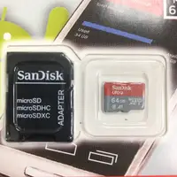 在飛比找松果購物優惠-【終身保固】 SanDisk 64G 64GB micro 