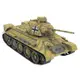 ACADEMY PLASTIC MODEL 1/35 德國 T-34/76 747塑膠模型坦克車