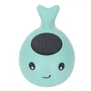 Blue Whale Baby Bath Thermometer LED Display Baby Bath Floating Toy Water Th BX5