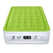 NEW YENING FULL SIZE AIR MATTRESS w/BUILT IN PUMP RAISED DOUBLE BLOW UP BED