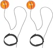 ORFOFE Elastic Rope Ball Wrist Bouncy Ball String for Children's Hand Exercise Hand-Eye Coordination Toy