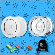 2X YOYO K2 MAGICYOYO - CLEAR WHITE & SOLID - FREE SHIPPING - AUSTRALIA BASED