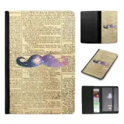 PASSPORT ITINERARY ORGANIZER|HIPSTER COLOURFUL MOUSTACHE #5