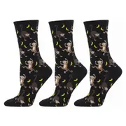 3x Socksmith Ladies Novelty Fashionable Trendy Socks Going Bananas