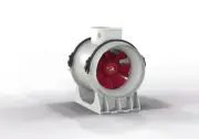 200 MM Channel Softly Pipe Fan Exhaust Air Device Fan Caster Timer 1135 m3/H