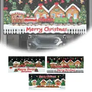 Compare Personality Interesting Christmas Garage Banner Personality Scene