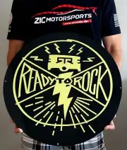RTR - Ready to Rock Piston Steel Sign - 19" x 19" (Large)