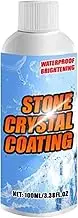 Stone Stain Remover,100ml Marble Polish - Gentle Detergent, Stain Fighter for Stone Tile and Furniture