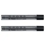 2x 15pc Cross Polymeric 0.7mm Pencil Lead Refills Writing Office Black