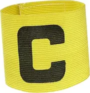 Toddmomy Soccer Captain Bands Bicep Bands Football Running Phone Armband Captain Armband Football Soccer Captain Armband Youth Captain Football Bands Soccer Ball Nylon Black