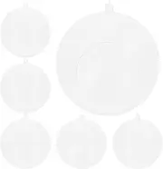 MUSISALY 6Pcs Air Fern Display Stand Elegant Globe Plant Terrariums for Table Centerpiece Ornament for Indoor Decoration DIY with Tea Light Candles Opening
