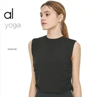 在飛比找蝦皮商城精選優惠-alo yoga 新款無袖運動背心女   短款性感圓領速幹透