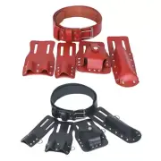 5 in Scaffolding Leather Belt Great Gift for Handyman Father Wear Resistant
