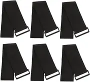 CLISPEED 6Pcs Adjustable Elastic Arm Straps High Strength Hook and Loop Ties for Sports Outdoor Activities and Versatile Binding Needs Secure and Comfortable Fit for All Arm