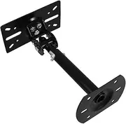 Zerodeko Ceiling Mounted Heavy Duty Speaker Stand Adjustable Wall Bracket for Versatile Speaker Installations Practical Construction for Secure Mounting and Stability