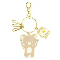 在飛比找momo購物網優惠-【San-X】拉拉熊 懶懶熊 NEW BASIC系列 金屬鑰