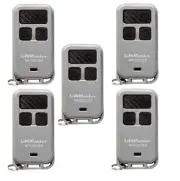 Liftmaster PPK3M, 5-Pack Passport MAX 3-Button KeyChain Remote Control