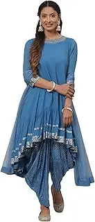 [BIBA] Women's Polyester Salwar Kurta Dupatta