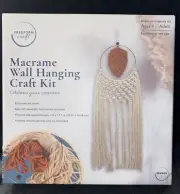 Freeform Craft Macrame Wall Hanging Craft Kit Beginner Friendly 8 X 18 BRAND NEW