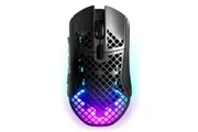 SteelSeries Aerox 9 Wireless Ultra Lightweight Super-Fast MOBA/MMO with AquaBarrier Gaming Mouse - Black - [As New - Refurbished]