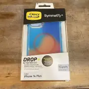 OTTERBOX Symm. Series+ MagSafe case for iPhone 14 Plus / Pro Max blue orange NEW