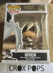 RIVEN League Of Legends 1040 Funko Pop Vinyl New in Mint Box + PROTECTOR