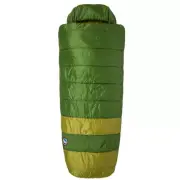 Big Agnes Echo Park 20 (FireLine MAX) Sleeping Bag, Wide Long -Green/Olive