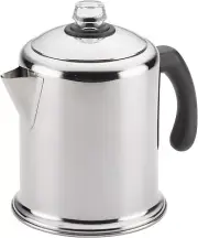 Classic Stainless Steel Yosemite 12-Cup Coffee Percolator,12 Cup Coffee Cups,