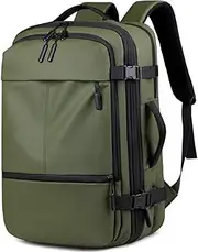 [USSADDIEHU] Travel Backpack, Carry On Backpack Durable Convertible Duffle Bag Fit for 15.6 Inch Laptop and Women