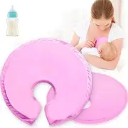 Breast Therapy Pack -2 Hot Cold - Breast Heating Pad Breastfeeding Relief - Breast Ice Packs for Engorgement & Nipple Gel Soothing Pads (Purple)