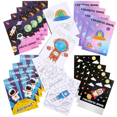 Outer Space Coloring Books - 20 Pack Creative Kids Coloring Book Set