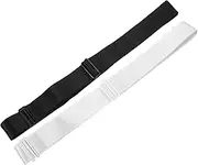 DIYEAH 2Pcs Adjustable Band for Women Tops Elastic Tucking Belts for Shirts and Fashion Styles Versatile Accessory for Everyday and Special Occasions