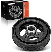 A-Premium Engine Harmonic Balancer Crankshaft Pulley Compatible with Jeep Wrangler 1987-1993, Cherokee 1984-1990, Comanche 1986-1990, CJ7 1983-1986, Scrambler 1983-1985, Wagoneer & AMC Eagle, 2.5L