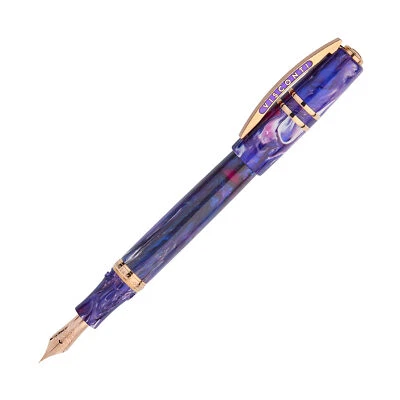 Visconti Homo Sapiens Earth Origins Fountain Pen in Aether - 1.3mm Stub Nib -NEW