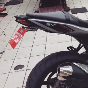 【GOWORKS】SUZUKI SV650 專用CNC鋁合金後牌架 翹牌